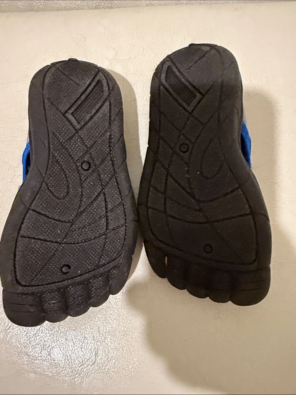 Koala Kids Grey and Blue Little Toe Water Shoes